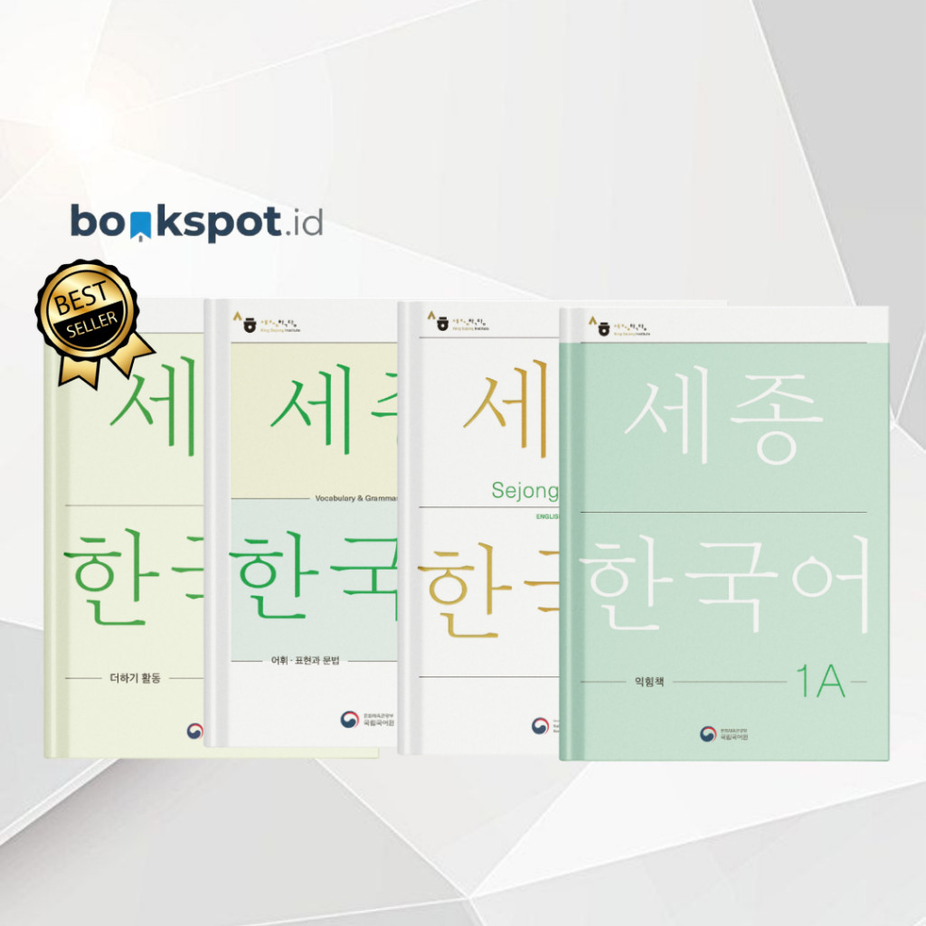 Buku Sejong Korean 1A 2022 Edition