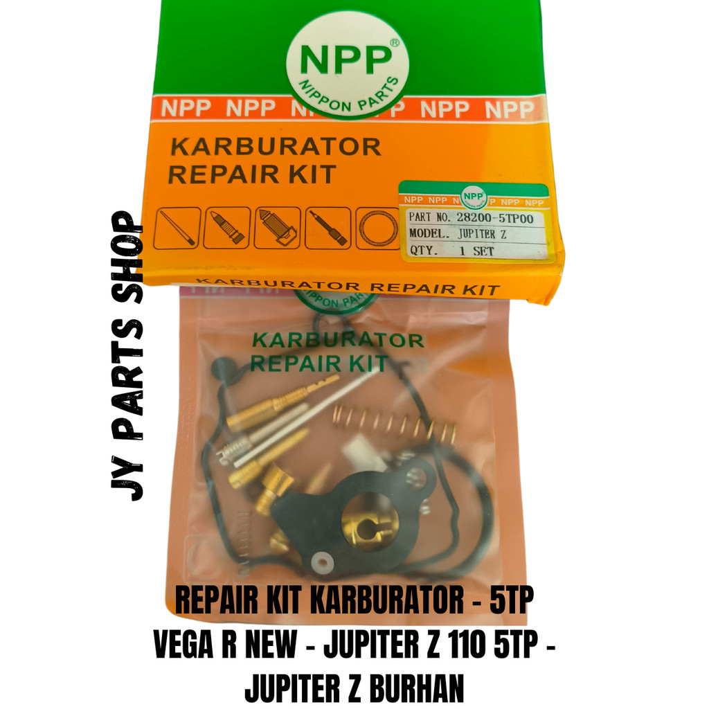NPP Repair Kit Karbu Jupiter Z 110 Burhan Vega R New 5TP Karburator Kit