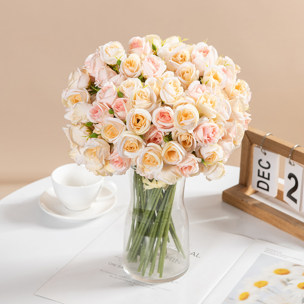 1/3pcs Silk Artificial Flower Persian Rose Wedng bridal bouquet ristmas Home Outdoor Garden Ar Festi