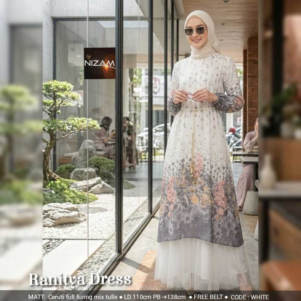 1003     RANITYA DRESS by NIzAM    // NOVIISTUFF