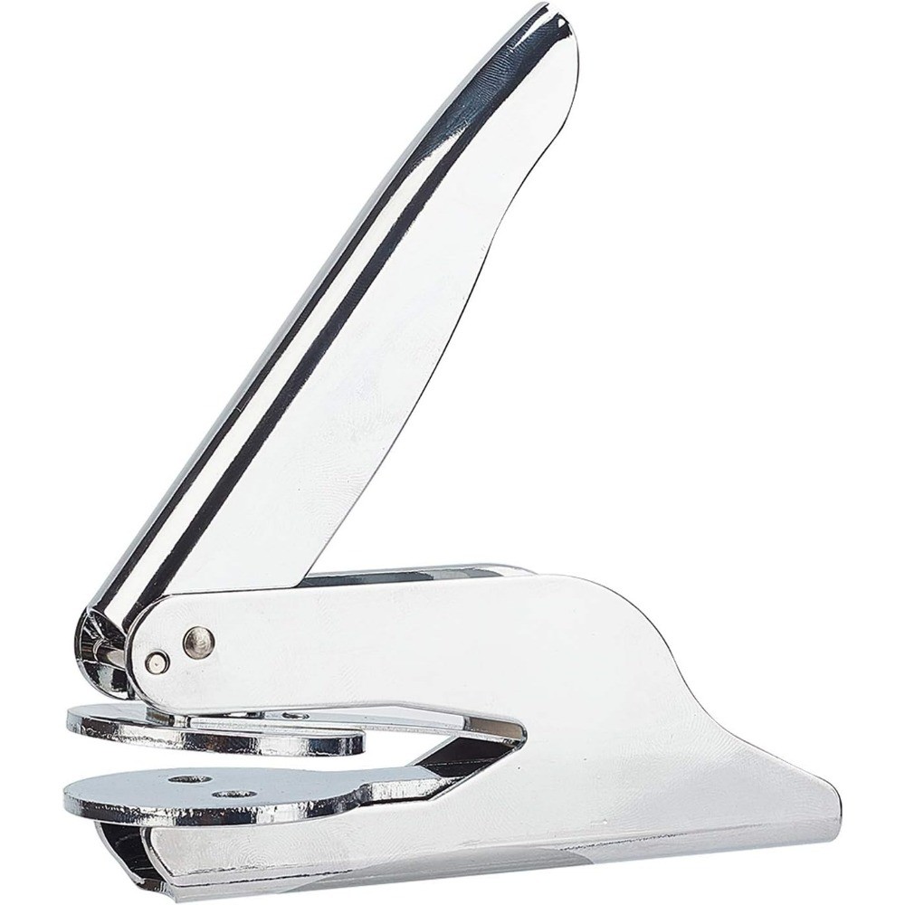 Stainless Steel Seal Embosser 42cm(16 inch) HandHeld Embossing Stamp for Books Envelopes Napk(Emboss