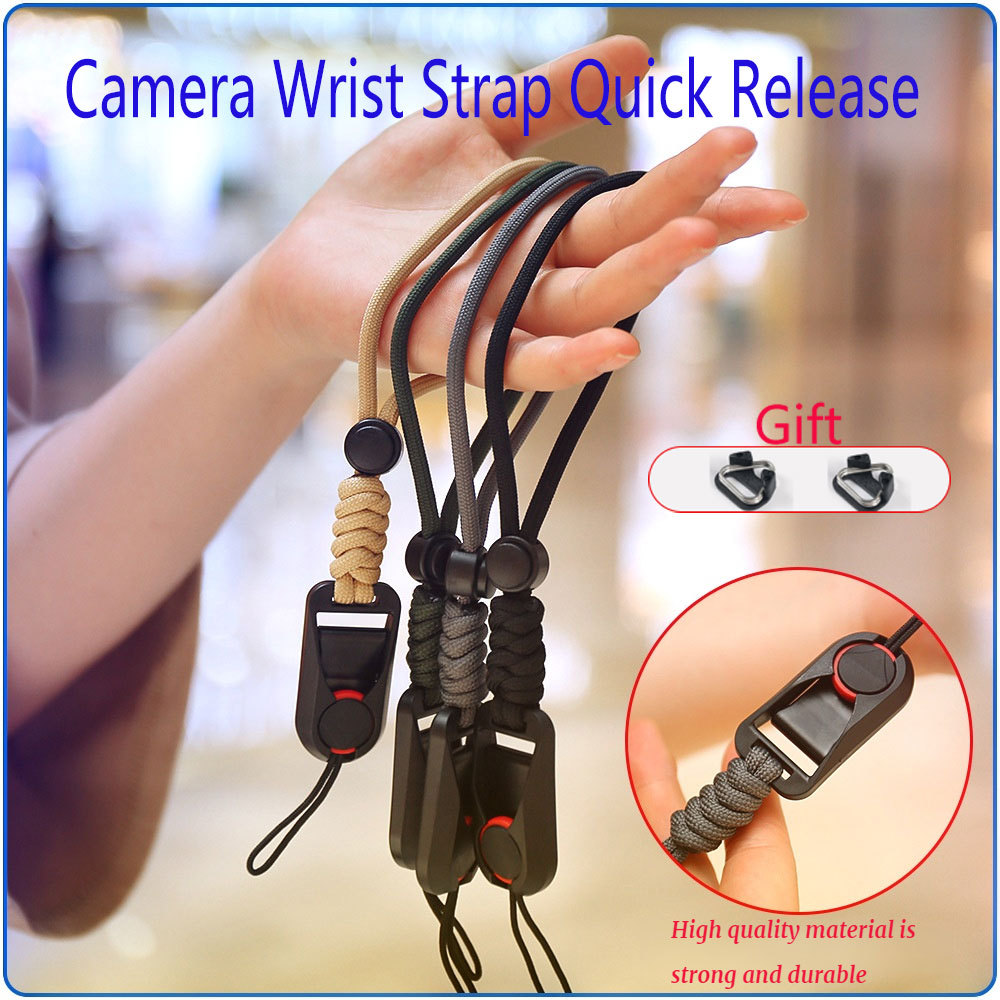 Tali Pergelangan Tangan Kamera Quick Release Untuk Sony A9 Nikon Z7 Z6 Z5 D7500 Fuji Canon R50 R100 