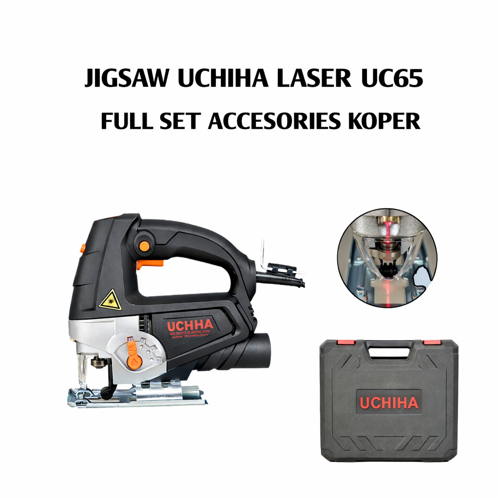 PROMO mesin gergaji triplek gergaji kayu jigsaw UCHIHA 55MM asli