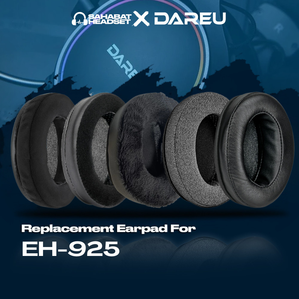 Earcup Earpad Ear Cushion Busa Bantalan Foam Pad DAREU EH-925 EH 925 EH925