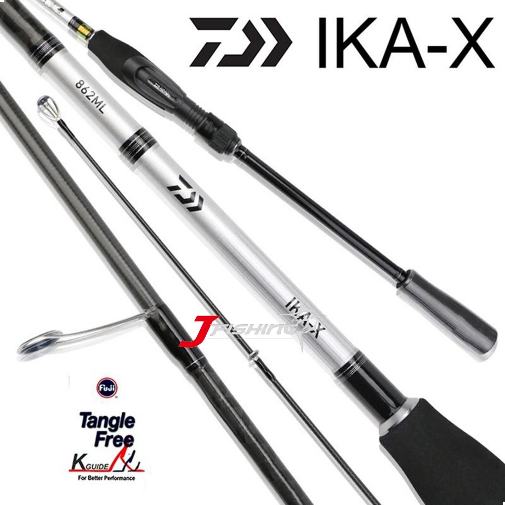 Joran DAIWA IKA X 862ML 832LML | Spinning | Eging Rod | Cumi | Distributor Resmi