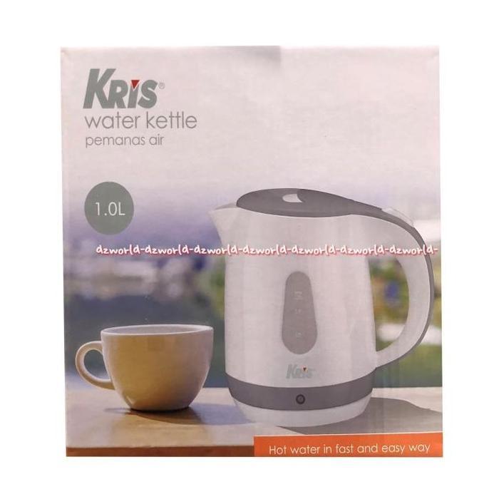 Kris Water Kettle Teko Listrik Pemanas Air Cerek Listrik 1 Liter - Warna