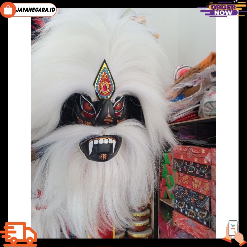 topeng ganong muka hitam/topeng ganong mata kaca/ganongan termurah JYN -55