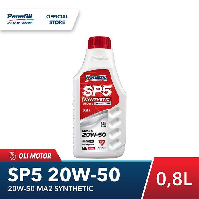 Oli Motor Panaoil SP5 Synthetic Manual 20W-50 API SJ JASO MA2 0.8L