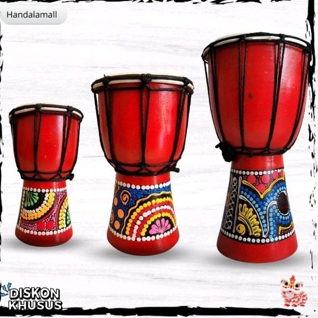mainan anak kendang gendang jimbe rebana Hadroh HDM -59