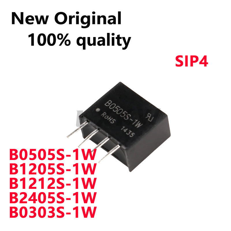 5/PCS New B0505S-1W B0505S B1205S-1W B1205S B1212S-1W B1212S B2405S-1W B2405S B0303S-1W B0303S DC-DC