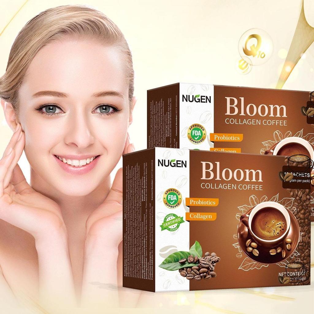 Kopi Collagen Bloom – Minuman Kopi Premium dengan Kolagen (12 Sachet)