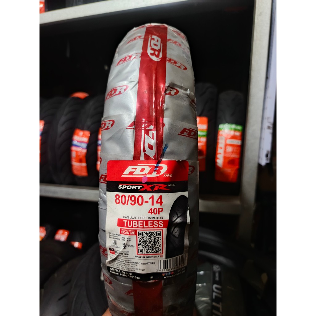 BAN FDR 80/90-14 SPORT XR EVO TUBELESS