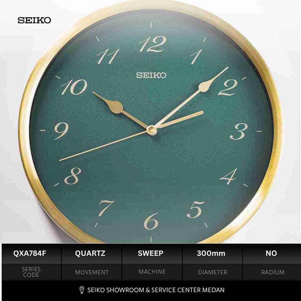 Seiko Showroom Medan - Jam Dinding Seiko QXA784