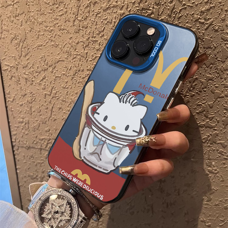 Casing Kitty McNugget untuk Infinix SMART 5 6 7 8 9 HOT 8 9 PLAY 10 PLAY 11 Play 12i 20S 20I note 30
