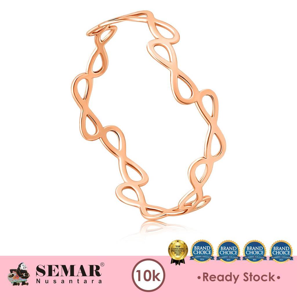 Cincin Emas Eterna Infinity Gold 10K Semar Nusantara