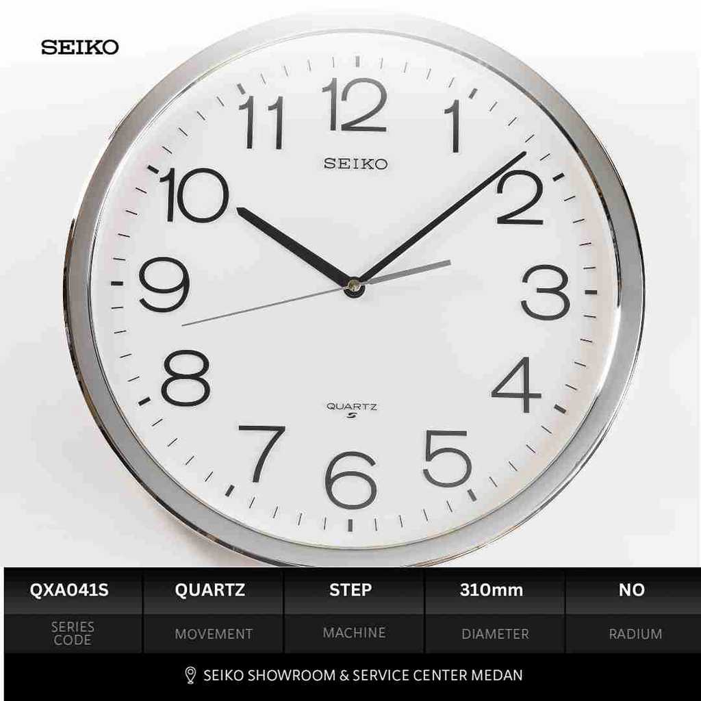 Seiko Showroom Medan - Jam Dinding Seiko QXA041S