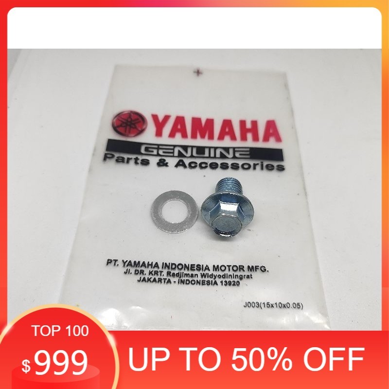 COD BAUT TAP OLI . BAUT PEMBUANGAN OLI MESIN BAWAH YAMAHA MIO / VEGA / JUPITER / SCORPIO / NMAX / AE