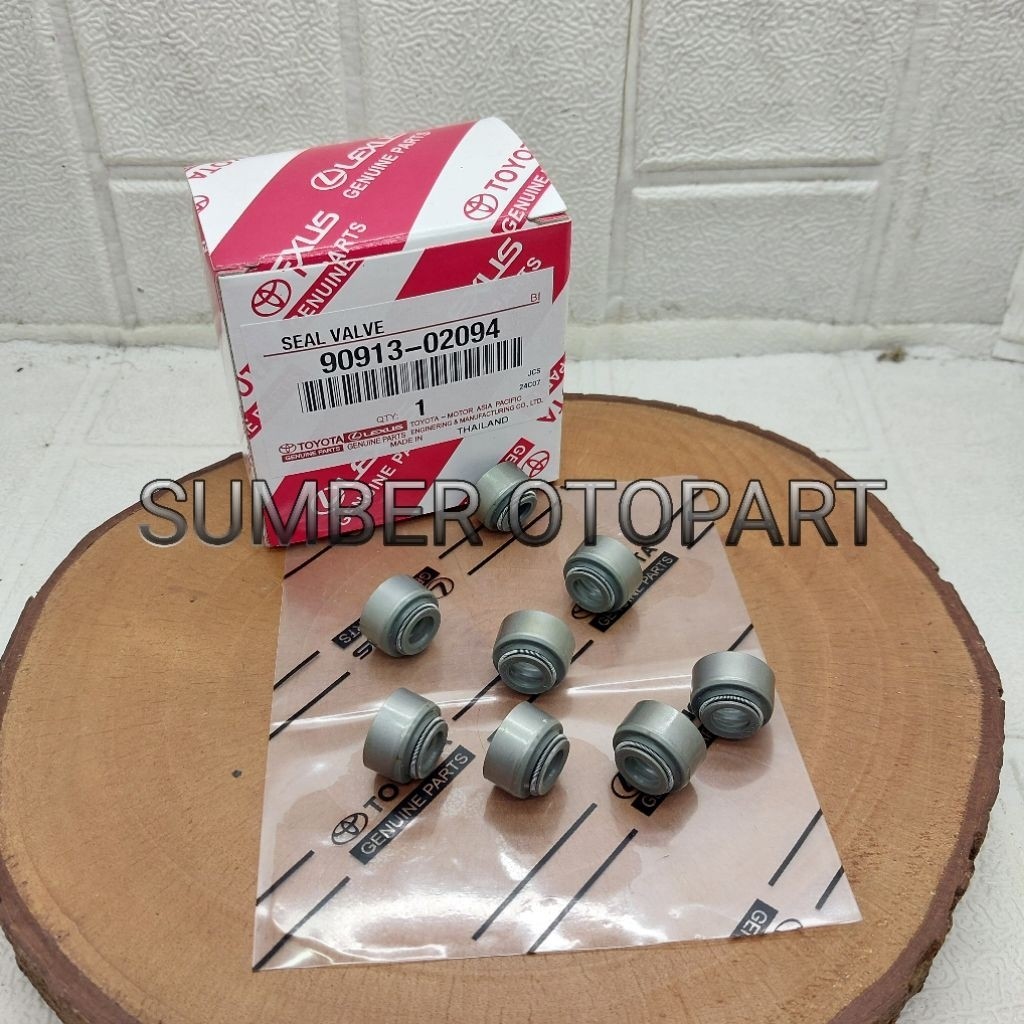 OIL SEAL VALVE SEAL KLEP SIL KLEP KIJANG  3K 4K 5K 7K ORIGINAL 1SET 8PCS