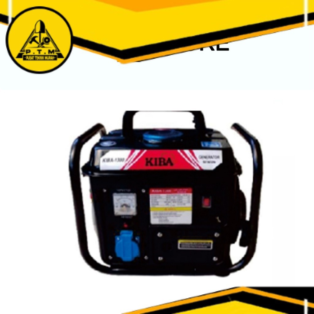 TOSITA - Generator Kiba 1300 Mini, Genset Rumahan Bisa Untuk Camping Dan Tamasya 0310
