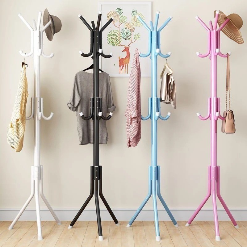 TergacorDTG - Gantungan topi, stand hanger gantungan berdiri coatrack gantungan baju tas jaketTerbai