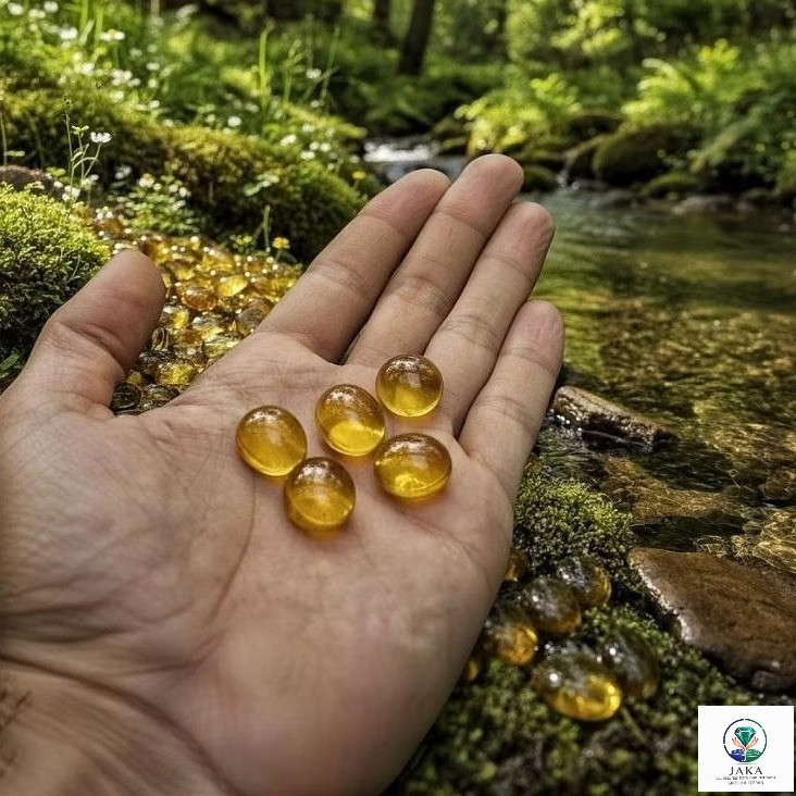 BATU PERMATA KECUBUNG KUNING KALIMANTAN DIM 12