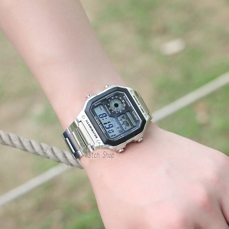 Casio watch Explosion watch men set brand luxury LED military digital  watch sport Waterproof quartz