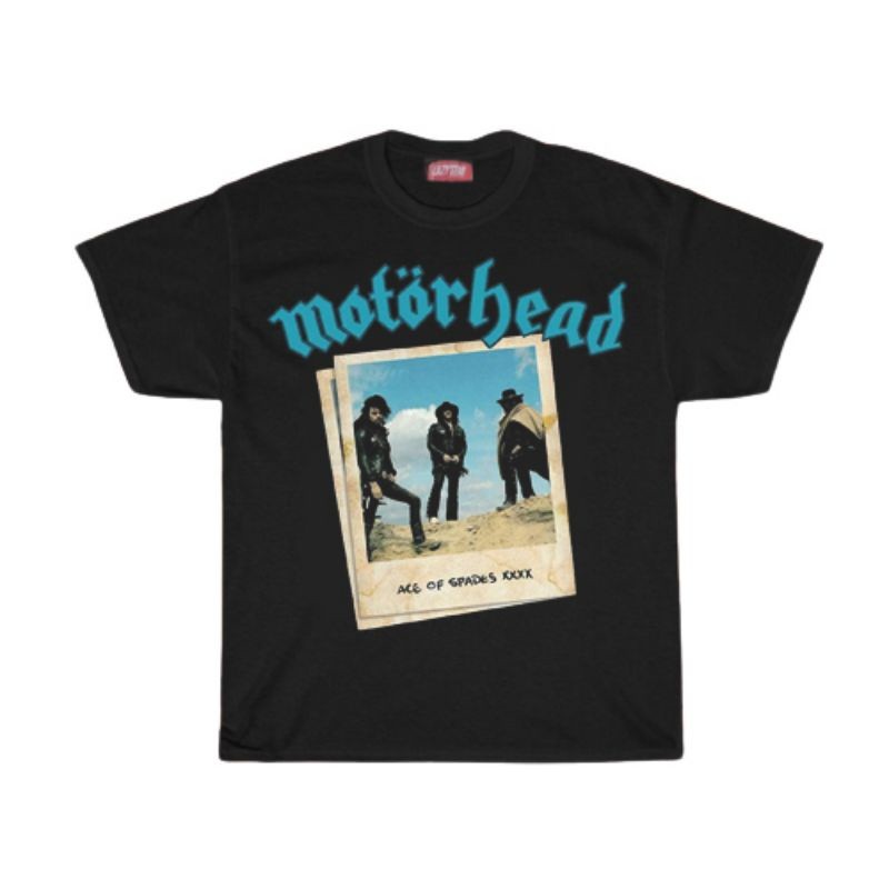 (COD) KAOS / T SHIRT / MOTORHEAD / KAOS BAND MOTORHEAD ACE OF SPADES XXXX