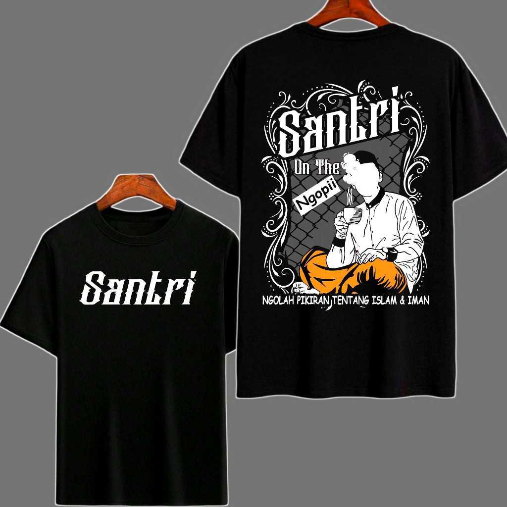 baju santri pondok / kaos distro ala santri / santri pondok