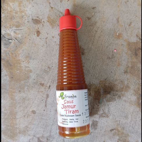 Srunen Saus Jamur Tiram 140ml | Saus Tiram | Oyster Mushroom | Saus Jamur Tiram Organik