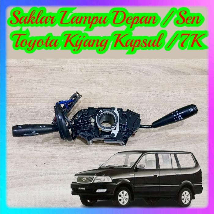 SAKLAR LAMPU DEPAN / SAKLAR LAMPU SEN TOYOTA KIJANG KAPSUL / 7K untuk Mobil Toyota Kijang Kapsul Mod