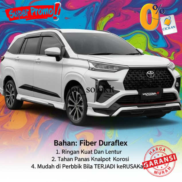 [READY] Bodykit Avanza Veloz 2022 Facelift Body Kit