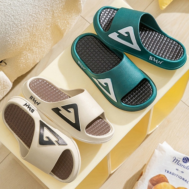 Sandal Pria Keren EVA Sandal Pria Kekinian Sepatu Pria Sandal Datar Selop Sandal Cowok Dewasa Simple