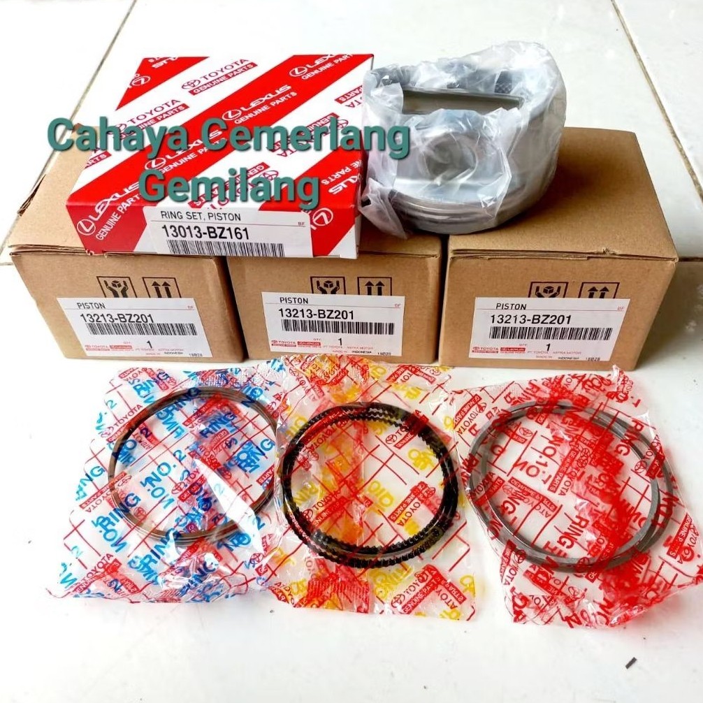 RING PISTON SET VVTI AGYA AYLA SIGRA CALYA 1000CC 1.0CC 0.50
