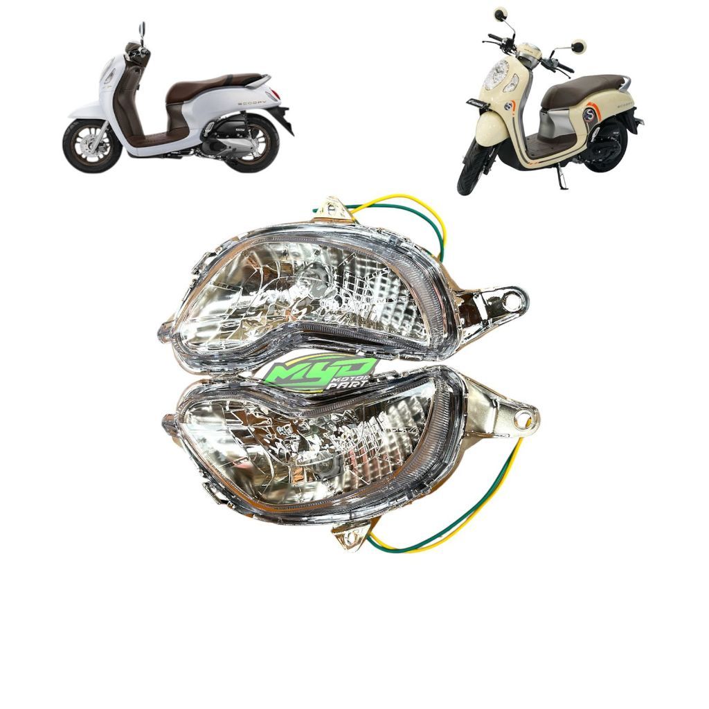 Lampu sein reting depan kanan kiri scoopy 2021 - 2024