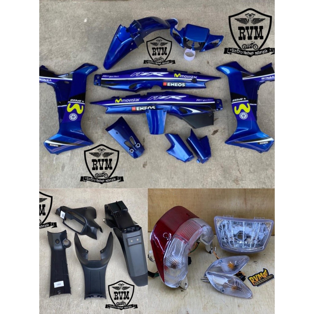 Full set body Yamaha Fiz r movistar biru body halus body kasar Fiz R moviestar biru
