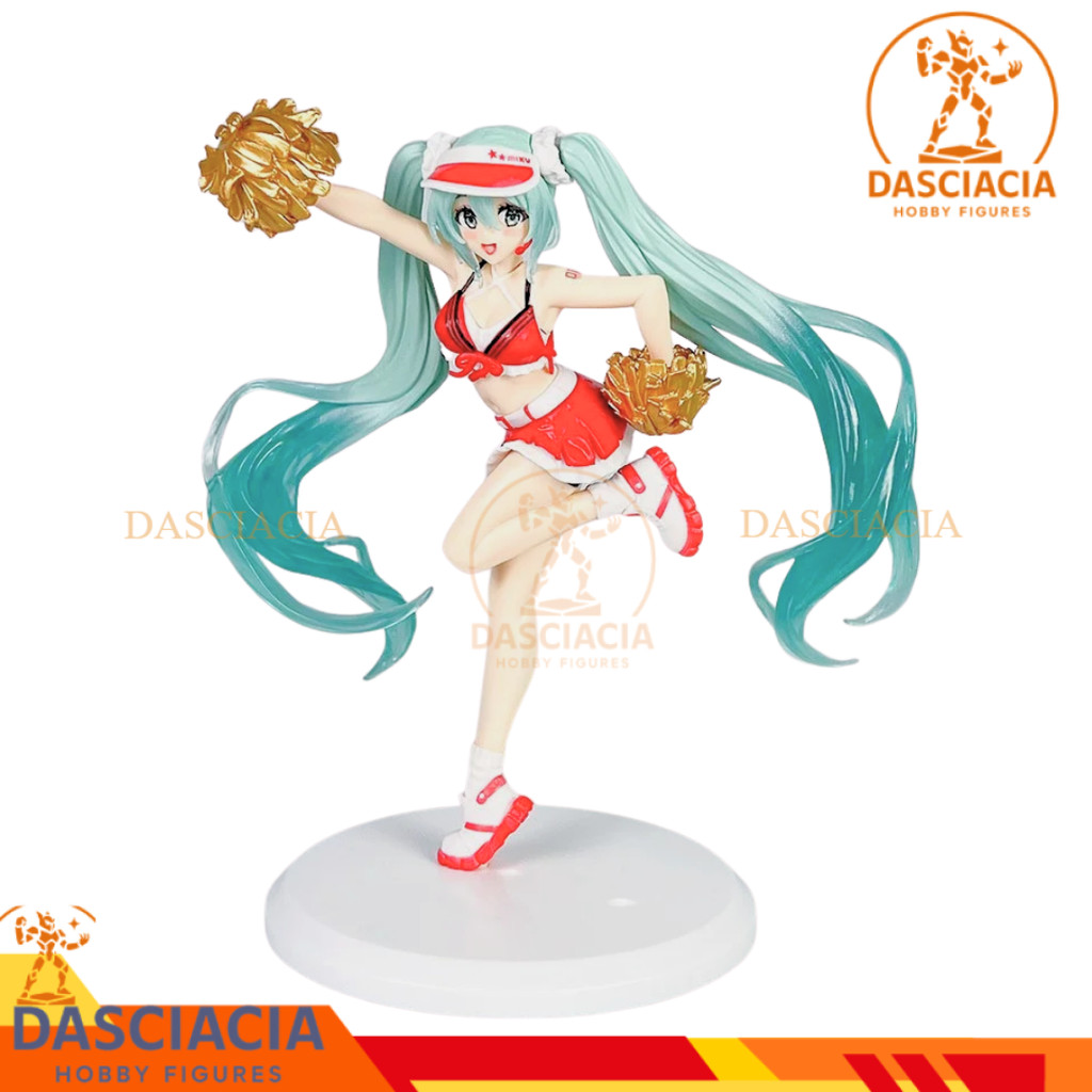 Action Figure Anime Hatsune Miku Fashion Uniform Cheerleader Ver