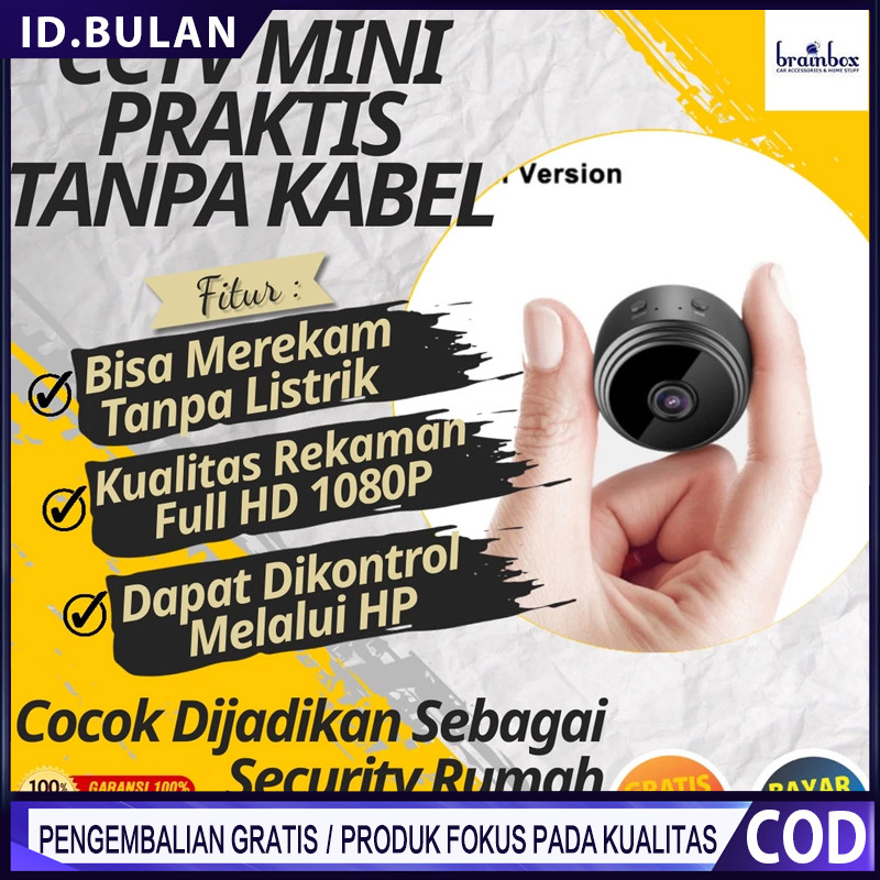 V380 J2 CCTV Kecil HD Kamera tersembunyi Kamera CCTV Mini IP CCTV Camera Kamera keamanan/Kamera CCTV