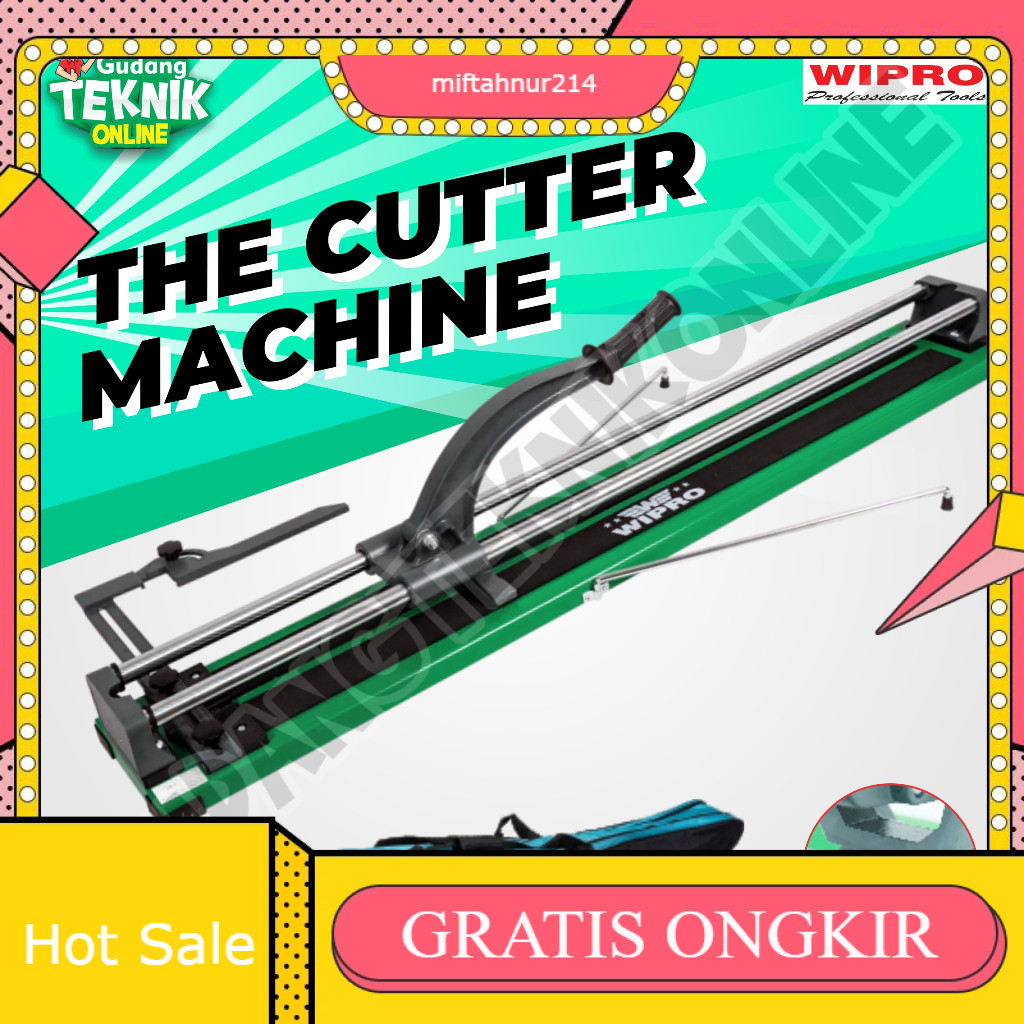 (WIPRO APKD-1000 ) Alat Potong Keramik Granit 1000mm WIPRO / Alat Pemotong Keramik Granite Manual 10