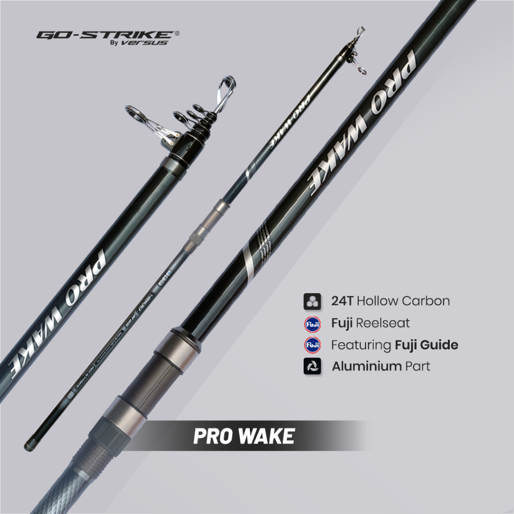 Joran Pasiran Go Strike PRO WAKE (ring fuji)