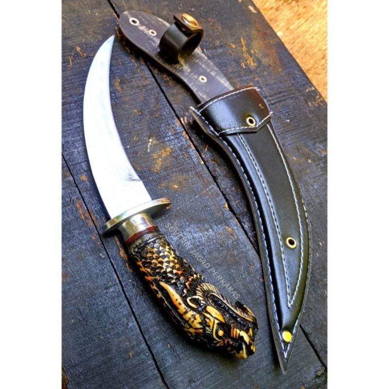 KAPTENSTORE1965 Pisau KUKU NAGA Model Tradisional Durian BAJA PER ASLI TERLARISS
