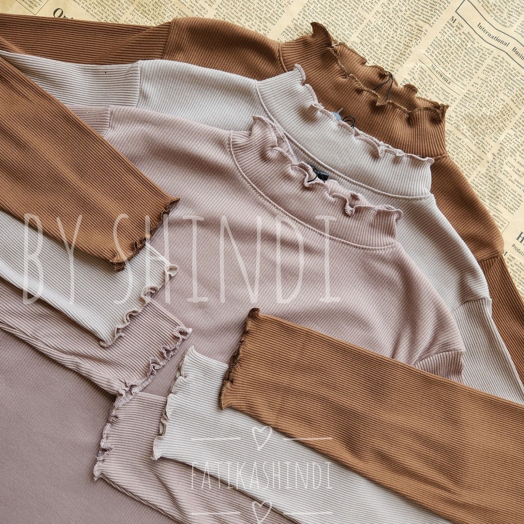 TERLARIS By Shindi - INNER Lengan Panjang / Kaos lengan panjang / Inner TURTLENECK Necy Lengan Panja
