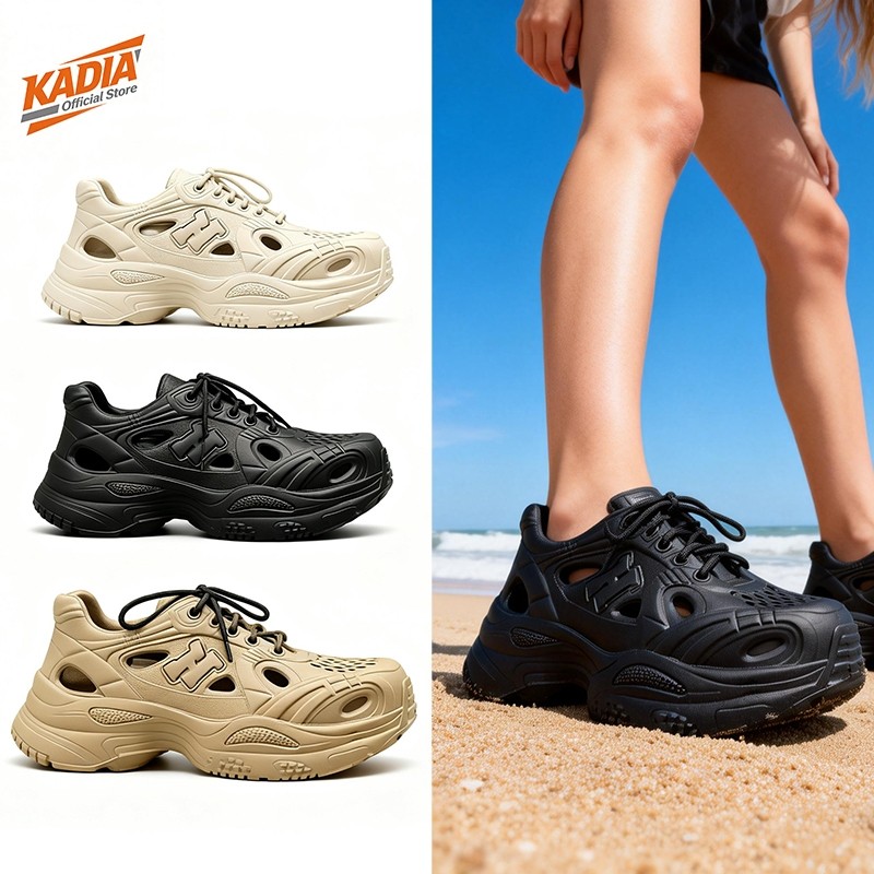 Sandal Wanita Wedges, Sandal Dulux EVA 2026 Import Korea Fashion Ukuran 36-41