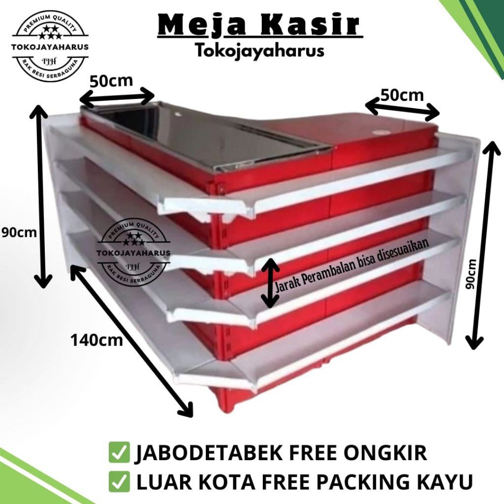 meja kasir minimarket supermarket / Meja kasir toko termurah