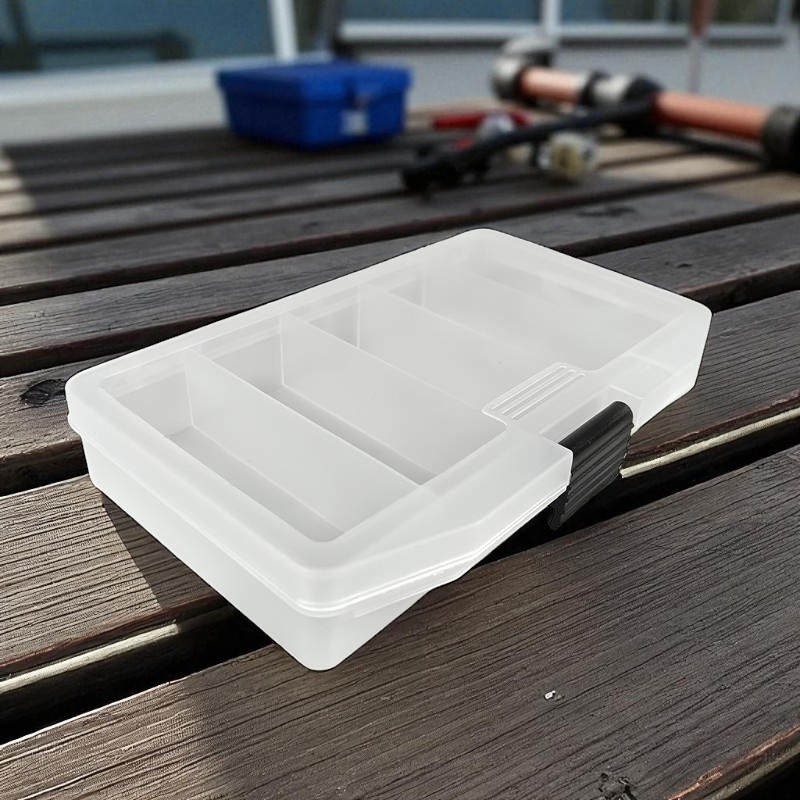 RC Kotak Kail Pancing Fishing Tackle Box 5 Compartement Waterproof - L-026
