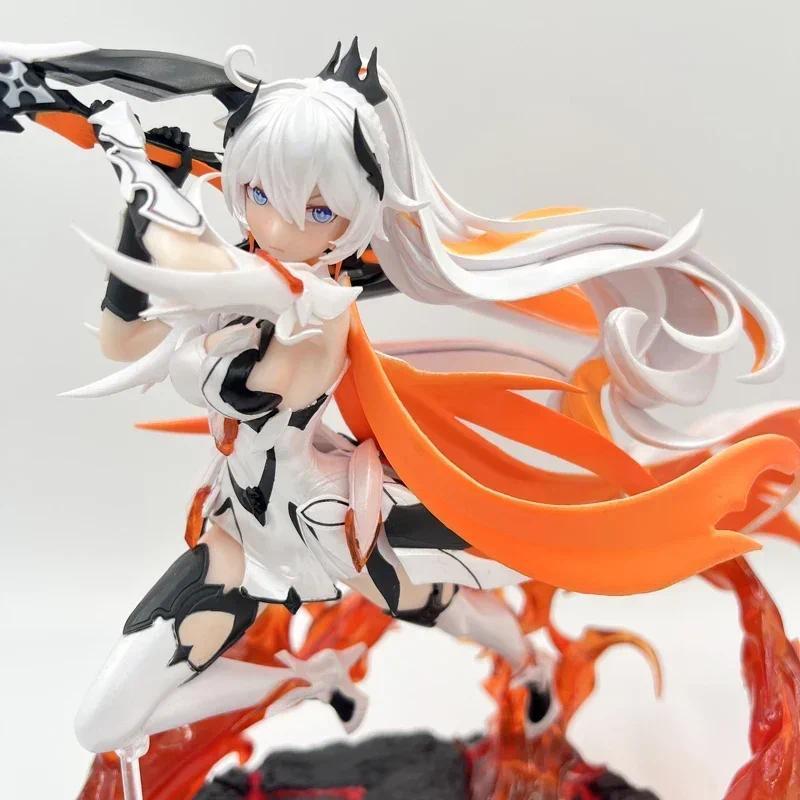 25cm Honkai Impact 3rd Kiana Kaslana Anime Girl Figure Honkai Star Rail Acheron Action Figure Sexy C