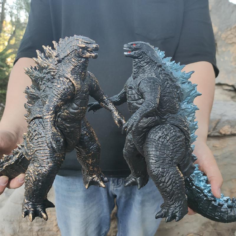 Godzilla2 King of Monsters Runaway Mechanical Red lotus Planet Godzilla  Action Figure Collection Mo