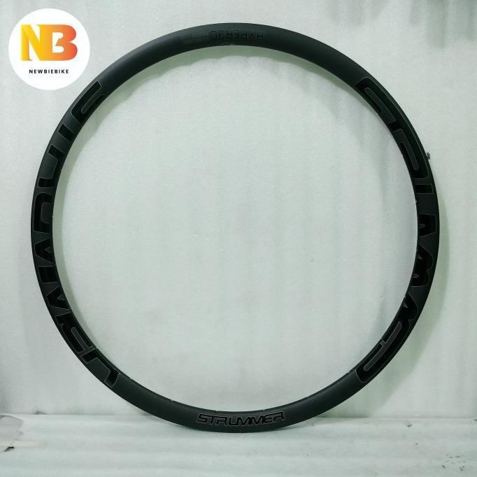 ginal Rims Rim Velg Strummer Hyper 30 700C 30 mm 24H 28H disc Tubeless ready - 24 hole