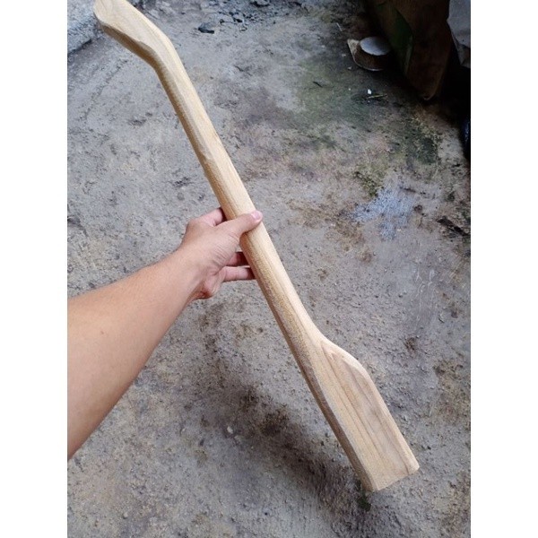 COD PREMIUM Doran Joran Gagang Pacul Cangkul Kayu Jati Asli 70cm Best Produk Ulatijo Best Muriaara