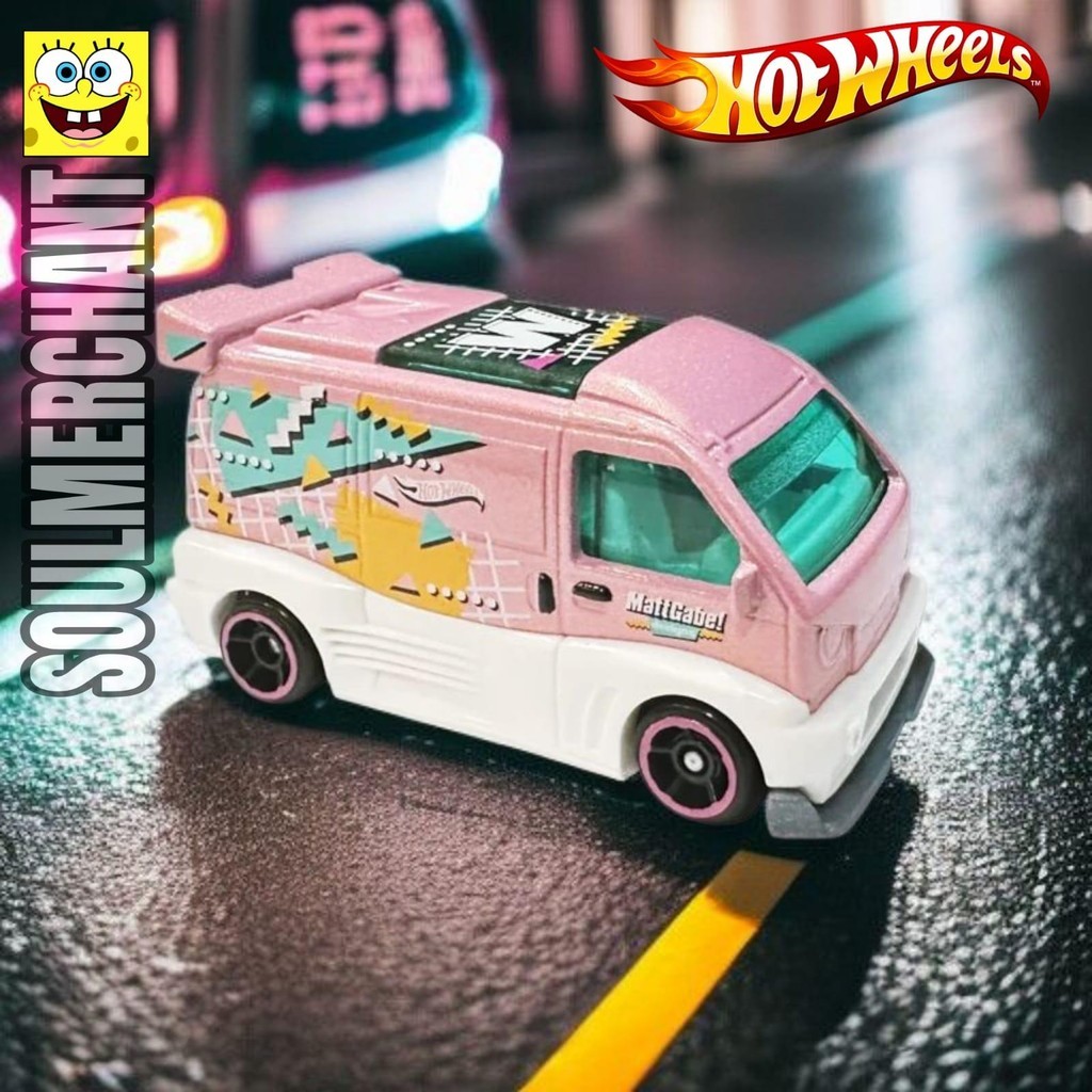 Hot Wheels Kei Swap Pink Diecast JDM Van