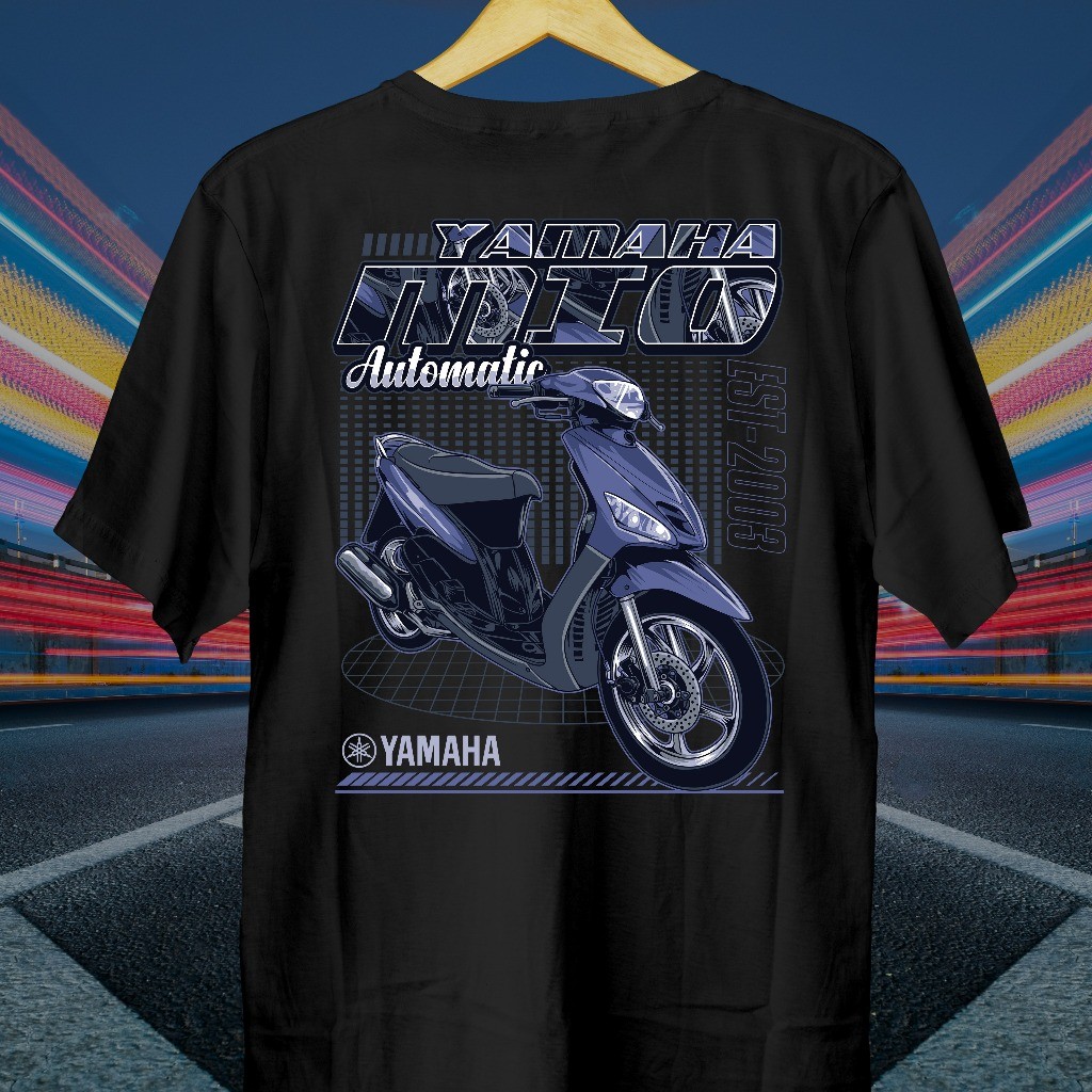 Kaos Motor Mio Sporty // Kaos Mio // Baju Mio // Mio
